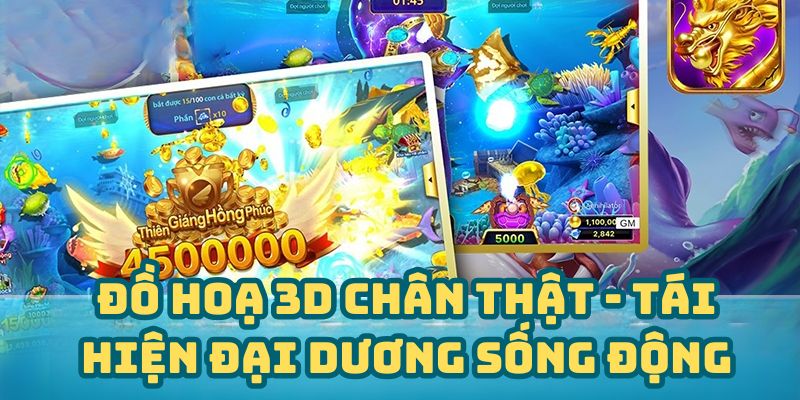 Đồ họa 3D chân thật - Đại dương thu nhỏ trên màn hình